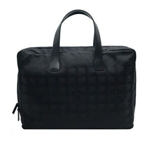 Chanel Briefcase Document Bag Travel Black